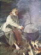 Anders Zorn i eidhuset Sweden oil painting artist